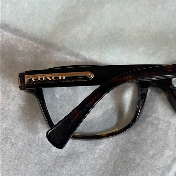 Coach Women's Glasses in Brown Pattern - Picture 4 of 6